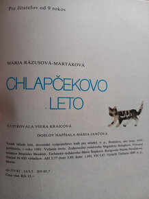 Chlapčekovo leto - Mária Rázusová Martáková, z roku 1981 - 12