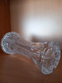 Staršia vysoká váza od Bohemia Crystal Cz - 30x11 cm - 12