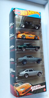 5 Pack Fast Furious Hotwheels - 12