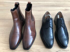 Topanky Clarks,Aldo,Tods,M&S,Santoni - panske - 12