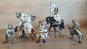 Schleich rytíři, eldrador, král, šašek, princezna, indiáni, - 12