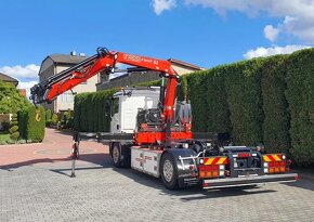 9010 MAN TGM 15.290 - 4x2 - Nosič kontejnerů + HR-FASSI F165 - 12