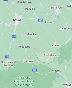 RODINNÝ DOM - CHALUPA A POZEMOK 455m2 PODKYLAVA -KÚPOU VOĽNÝ - 12