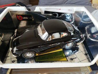 1:18 modely Bburago BUGATTI EB110 PORSCHE 356 - 12