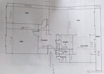 Predaj zrekonštruovaného 3 izb. bytu Púpavová ul., loggia, š - 12