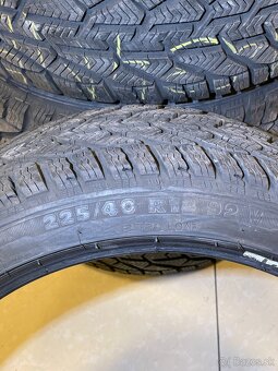 AUDI Alu disky 7.5Jx18H2 ET54,Michelin 225/40 R18+zimné pneu - 12