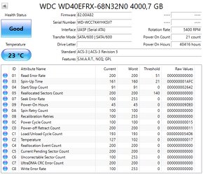 3,5" HDD WD RED 4TB - 12