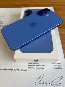 iPhone 16 128 GB Ultramarine - 12