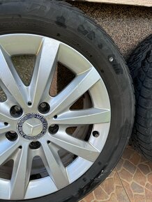 originál Mercedes Benz zimné kolesá 205/55 R16 91T - 12