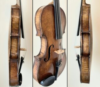 husle 4/4 model Stradivari tiger stripes - 12