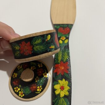 Soľnička a lopatka Handmade darček pre Veľkú noc - 12