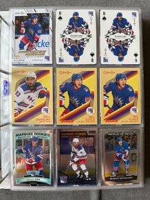 Predám lot 300 kariet NEW YORK RANGERS - 12