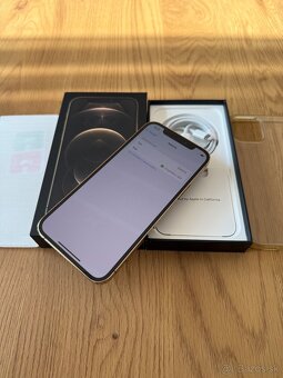 iPhone 12 Pro 128 gb Gold - komplet príslušenstvo, záruka - 12