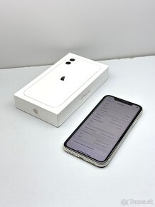 iPhone 11 128GB WHITE NOVÁ BATÉRIA PRÍSLUŠENSTVO - 12