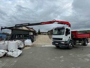 DAF LF 55.280 sklapač s HR Fassi + diaľkové - 12