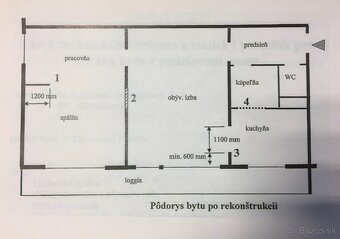 Prenájom – 2 izb. byt, Bratislava, Dúbravka, ulica M.Sch. Tr - 12