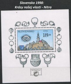 Poštové známky, filatelia: Slovensko, aršíky CC - 12
