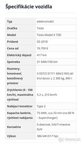 TESLA Model X 75D Gullwing - 12