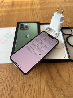 iPhone 13 Pro 128 gb Alpine Green v záruke + príslušenstvo - 12