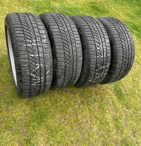 ALU KOLA 5X112 R17 , Orig. Audi , Zimní pneu 6.8mm - 12