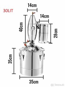 Domáca pálenica-liehovar-destilátor-destilačný prístroj - 12