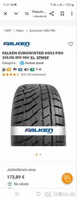 Falken Eurowinter 245/40 R19 - 12