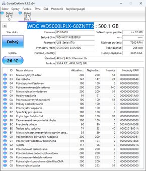 ✔️Hardisky 500GB 3.5" 2.5" SATA aj IDE - 12