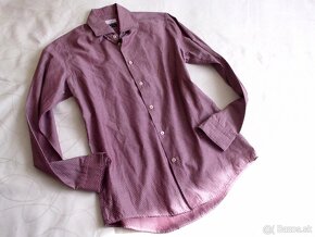 Liu Jo  pánska slim fit košeľa  S-M - 12