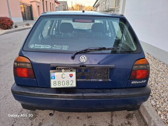 Volkswagen Vw golf 3  III  1,8i  66kw - 12