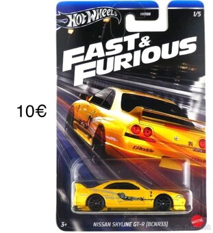 Hot Wheels / Matchbox mix (posledné kusy) - 12