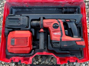 Hilti TE 6-A36 vŕtacie kladivo, 2x batéria, nabíjačka, kufor - 12