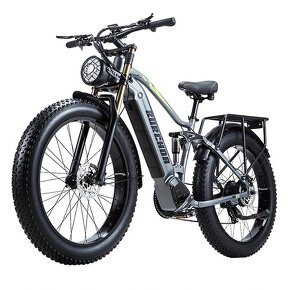 Výkonný ebike Burchda 1000W,20Ah,45km/h,120km,33kg,upgrade - 12