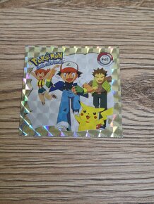 Pokémon strieborné samolepky z roku 1999 - 12