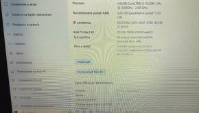 Predám notebook ASUS X75V s platným OS Windows 10. - 12