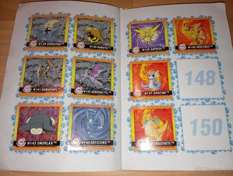 Predám karty albumy nálepky pokémon - 12