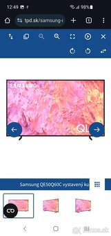 TV Samsung QE50Q60C  4k 125cm - 12