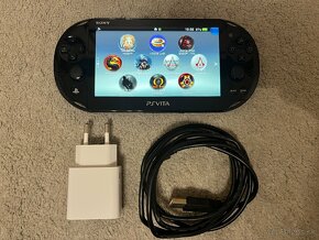 P: PlayStation VITA Slim (FLASH) + 64GB karta plná hier - 12