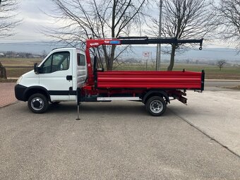 Iveco daily 35C15 3 stranný sklapač s hydraulickou rukou 2t - 12