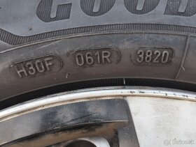 Zimné pneumatiky 205/55R16 + plechové disky 5x110 - 12