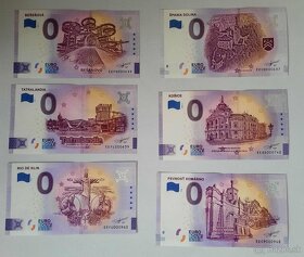 0€ / 0 euro suvenírová bankovka SK - 12