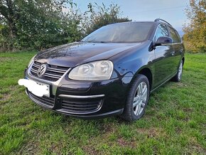 Predam Volkswagen Golf 2008 1,9tdi 77kw peknej čiernej farby - 12