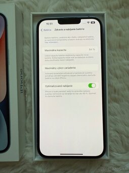 Predám Apple  iPhone 14 plus,256GB, modrý,top stav - 12