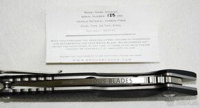 Brous Blades Knife Limited Edition 125/250 - 12