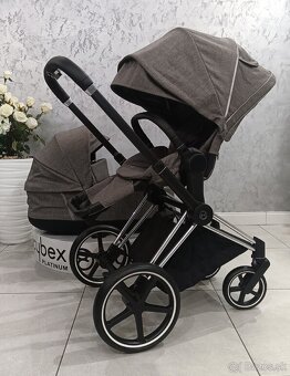 TROJKOMBINÁCIA CYBEX PLATINUM CHROME MANHATTAN GREY - 12