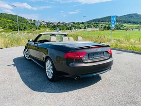 Audi A5 cabrio S line 3,0TDi Quatro - 12