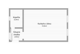 GARSÓNKA 32,94m² ,NOVOSTAVBA, KLIMATIZÁCIA,KUPECKÉHO,PEZINOK - 12