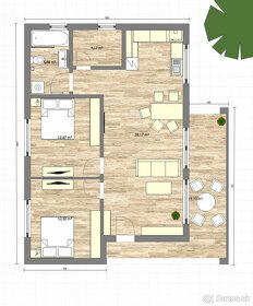 ZOE ECOMODUL 80, drevodom, montovaná stavba - 12