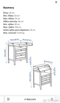 Prebalovaci pultik s komodou - 12