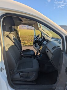 Volkswagen Caddy 1.6 TDI - GPS, klíma, vyhrievané sedačky - 12