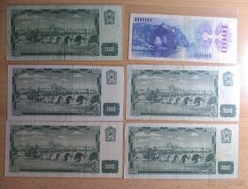 Lot 72ks bankoviek RU, ČSR, SR a ČR - 12